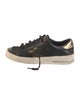 Golden Goose Leather Mesh Accents Sneakers