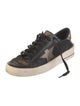 Golden Goose Leather Mesh Accents Sneakers