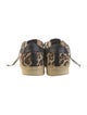 Golden Goose Ponyhair Animal Print Sneakers