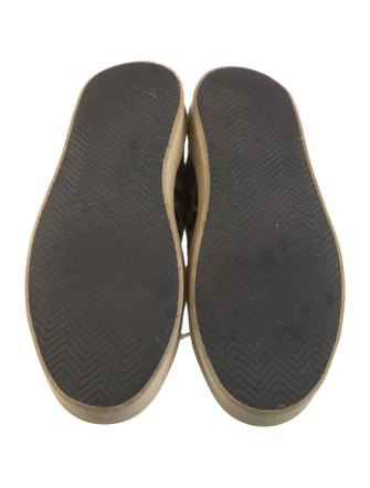 Golden Goose Ponyhair Animal Print Sneakers