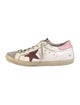 Golden Goose Leather Printed Sneakers