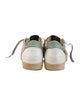 Golden Goose Leather Printed Sneakers