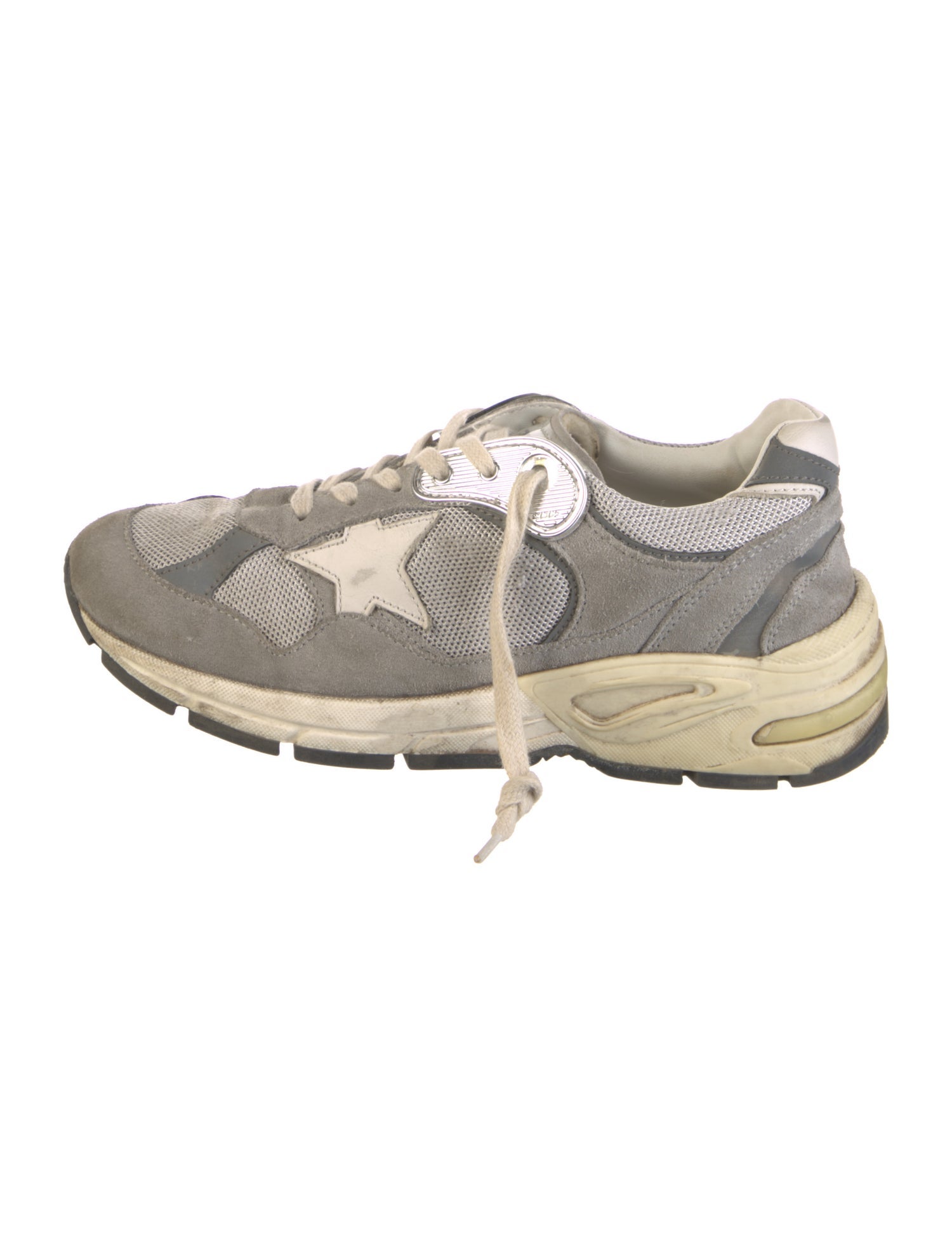 Golden Goose Suede Printed Sneakers