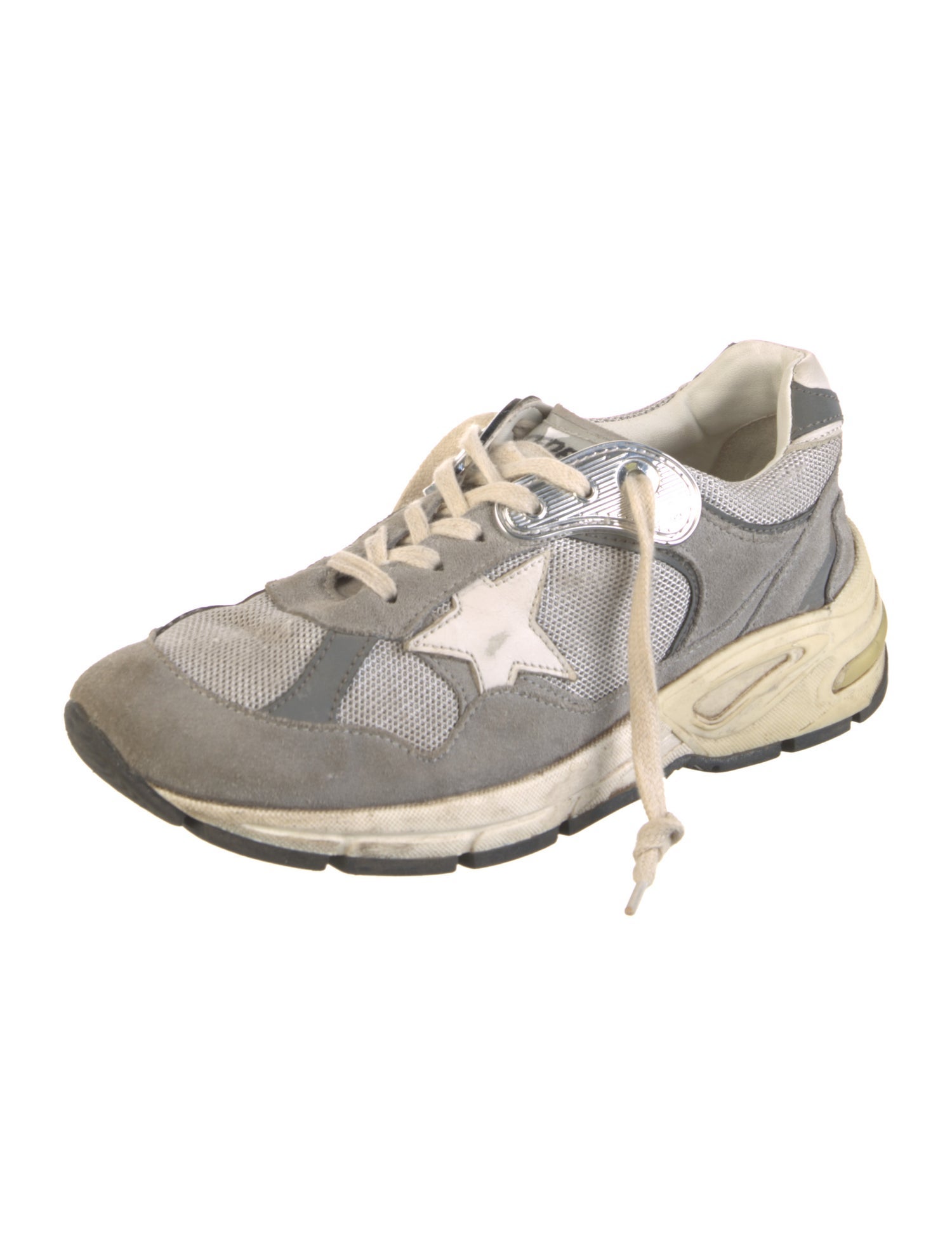 Golden Goose Suede Printed Sneakers