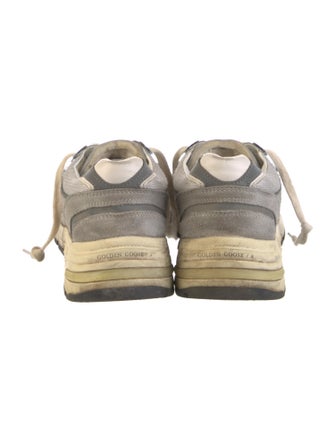 Golden Goose Suede Printed Sneakers