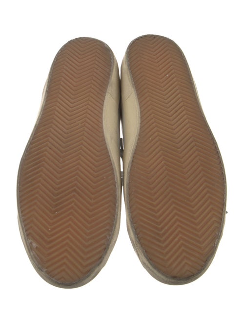 Golden Goose Leather Printed Sneakers