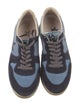Golden Goose Suede Colorblock Pattern Sneakers