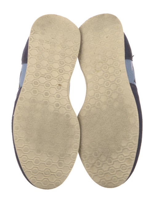 Golden Goose Suede Colorblock Pattern Sneakers