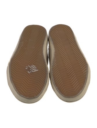 Golden Goose Suede Colorblock Pattern Sneakers