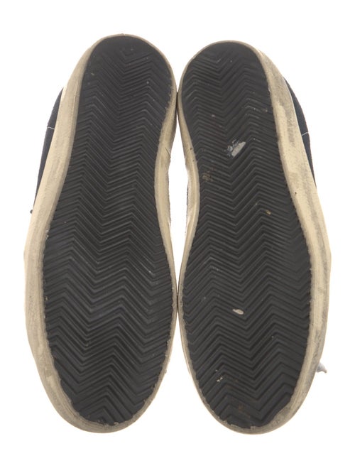 Golden Goose Suede Distressed Accents Sneakers