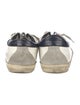 Golden Goose Leather Printed Sneakers