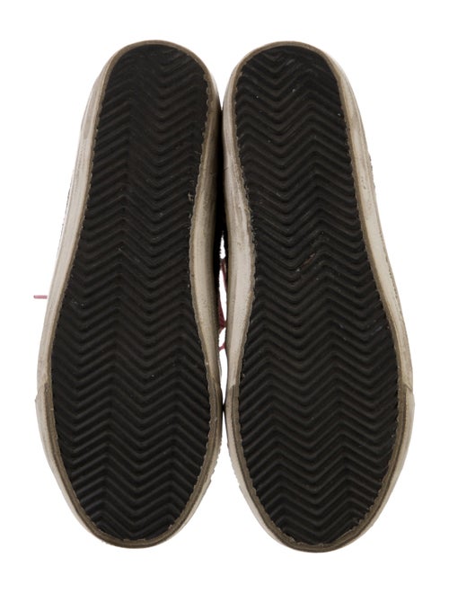 Golden Goose Ponyhair Animal Print Sneakers