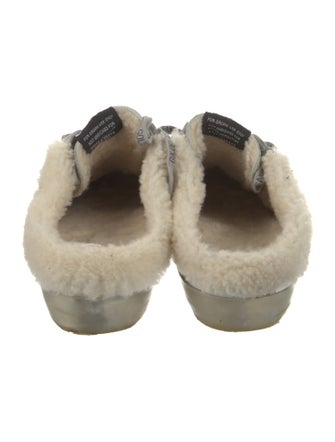 Golden Goose Leather Colorblock Pattern Sneakers