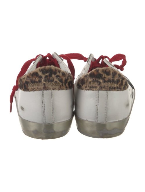 Golden Goose Leather Distressed Accents Sneakers