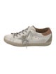 Golden Goose Leather Distressed Accents Sneakers