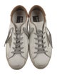 Golden Goose Leather Distressed Accents Sneakers