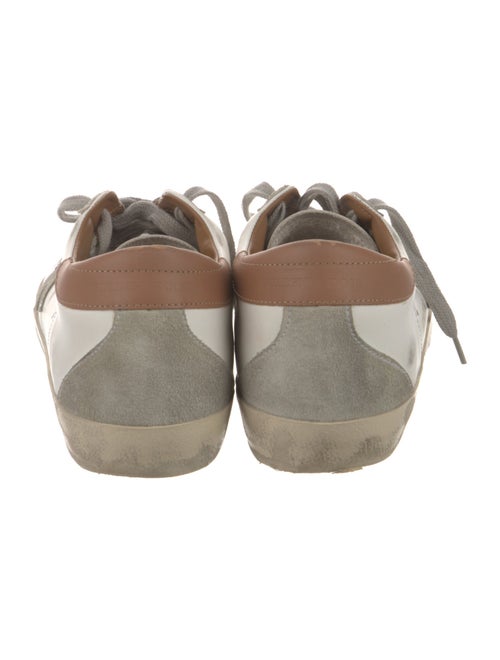 Golden Goose Leather Distressed Accents Sneakers