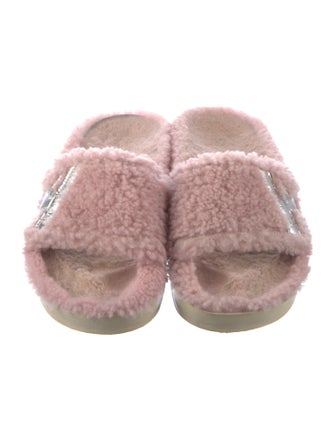 Golden Goose Poolstar Shearling Slides