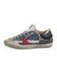 Golden Goose Printed Distressed Accents Sneakers
