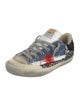 Golden Goose Printed Distressed Accents Sneakers