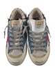 Golden Goose Printed Distressed Accents Sneakers