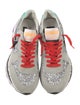 Golden Goose Glitter Colorblock Pattern Sneakers