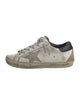 Golden Goose Leather Distressed Accents Sneakers