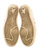 Golden Goose Leather Glitter Accents Sneakers