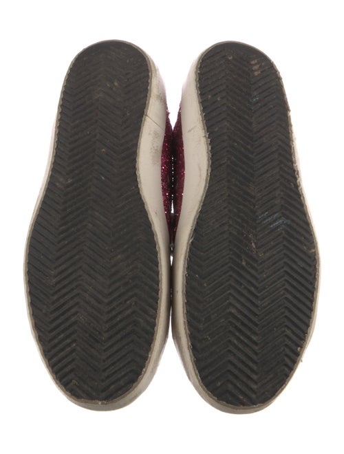 Golden Goose Glitter Distressed Accents Sneakers