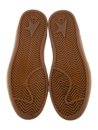 Golden Goose Glitter Colorblock Pattern Sneakers