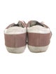 Golden Goose Suede Colorblock Pattern Sneakers