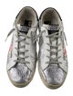 Golden Goose Leather Distressed Accents Sneakers