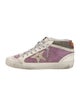 Golden Goose Suede Printed Sneakers