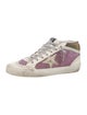 Golden Goose Suede Printed Sneakers