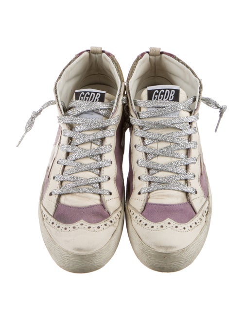 Golden Goose Suede Printed Sneakers