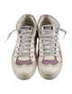 Golden Goose Suede Printed Sneakers