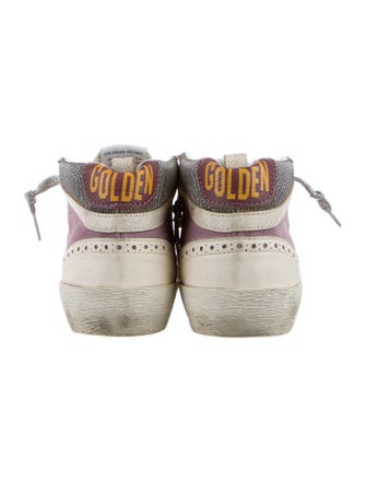 Golden Goose Suede Printed Sneakers