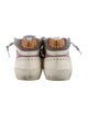 Golden Goose Suede Printed Sneakers