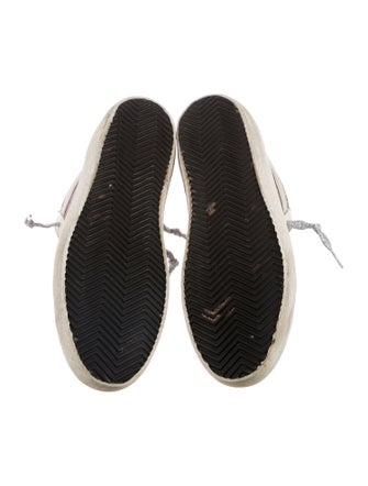 Golden Goose Suede Printed Sneakers