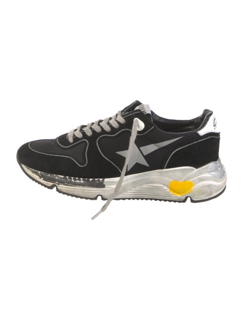 Golden Goose Suede Printed Athletic Sneakers