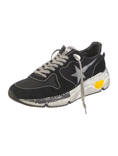 Golden Goose Suede Printed Athletic Sneakers