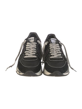 Golden Goose Suede Printed Athletic Sneakers