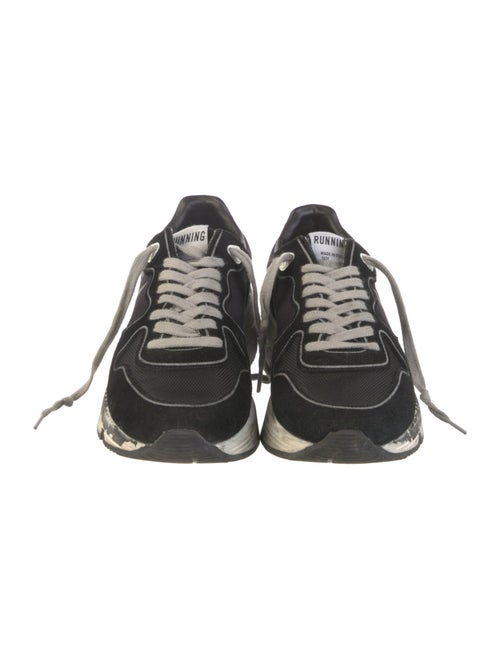 Golden Goose Suede Printed Athletic Sneakers