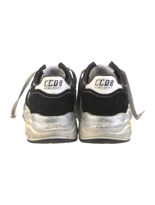 Golden Goose Suede Printed Athletic Sneakers
