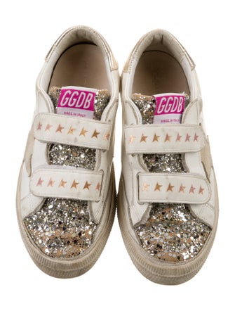 Golden Goose Girls' Leather Low Top Sneakers