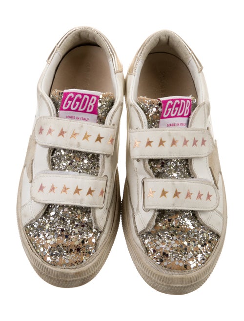 Golden Goose Girls' Leather Low Top Sneakers