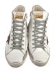 Golden Goose Leather Distressed Accents Sneakers