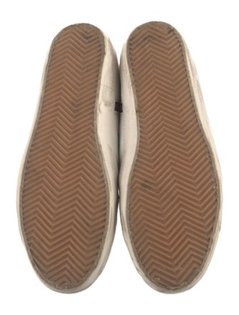 Golden Goose Leather Distressed Accents Sneakers