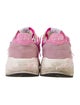 Golden Goose Suede Colorblock Pattern Sneakers