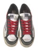 Golden Goose Leather Colorblock Pattern Sneakers